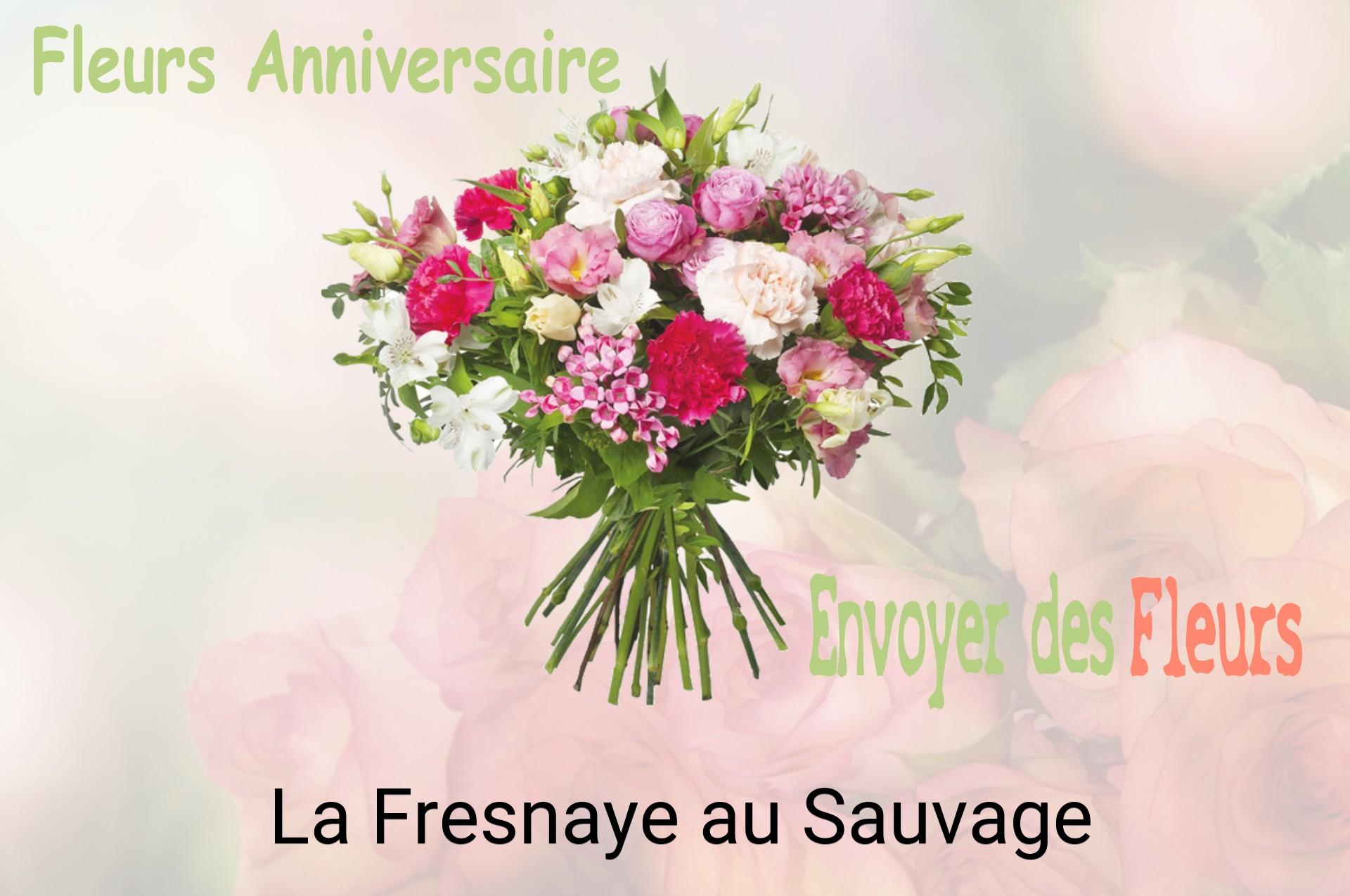 Bouquet de fleurs d’anniversaire livré à La Fresnaye-au-Sauvage